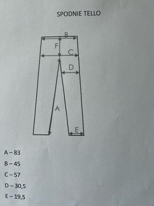 Eleganckie spodnie. Rozmiar 34/34
