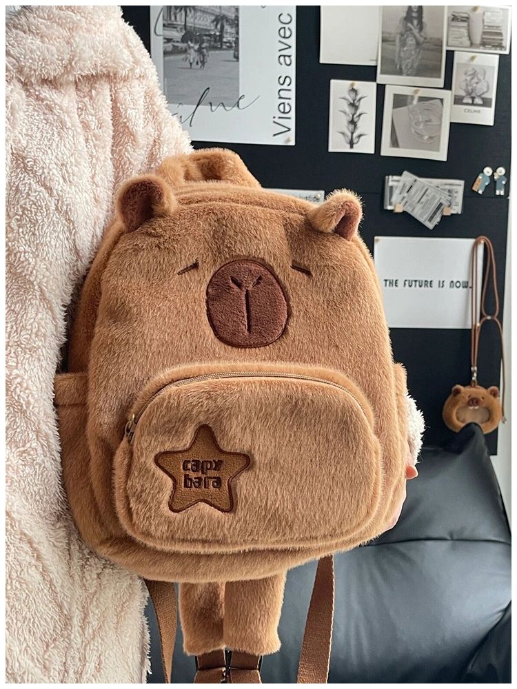 Pluszowy plecak Kapibara kawaii