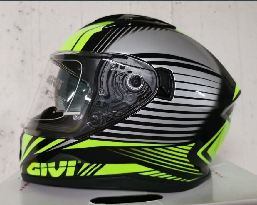 Capacete Integral Givi 50.6 Stoccarda Neon( NOVOS )
