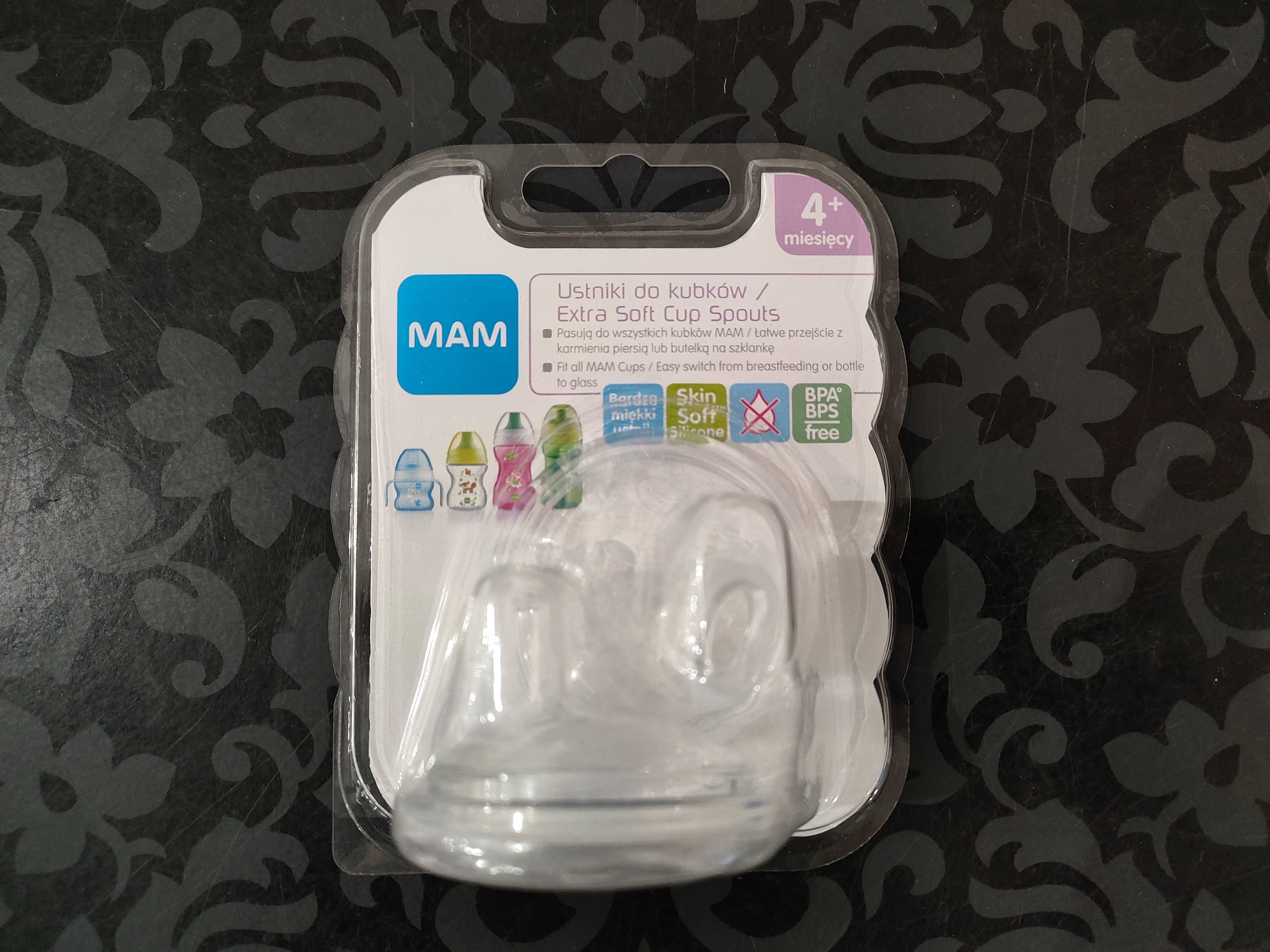 MAM ustnik wymienny Extra Soft Spout 4m+ 2 szt.
