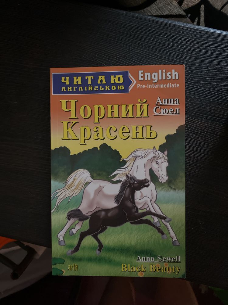 Вінні-Пух та Чорний красень англійською мовою