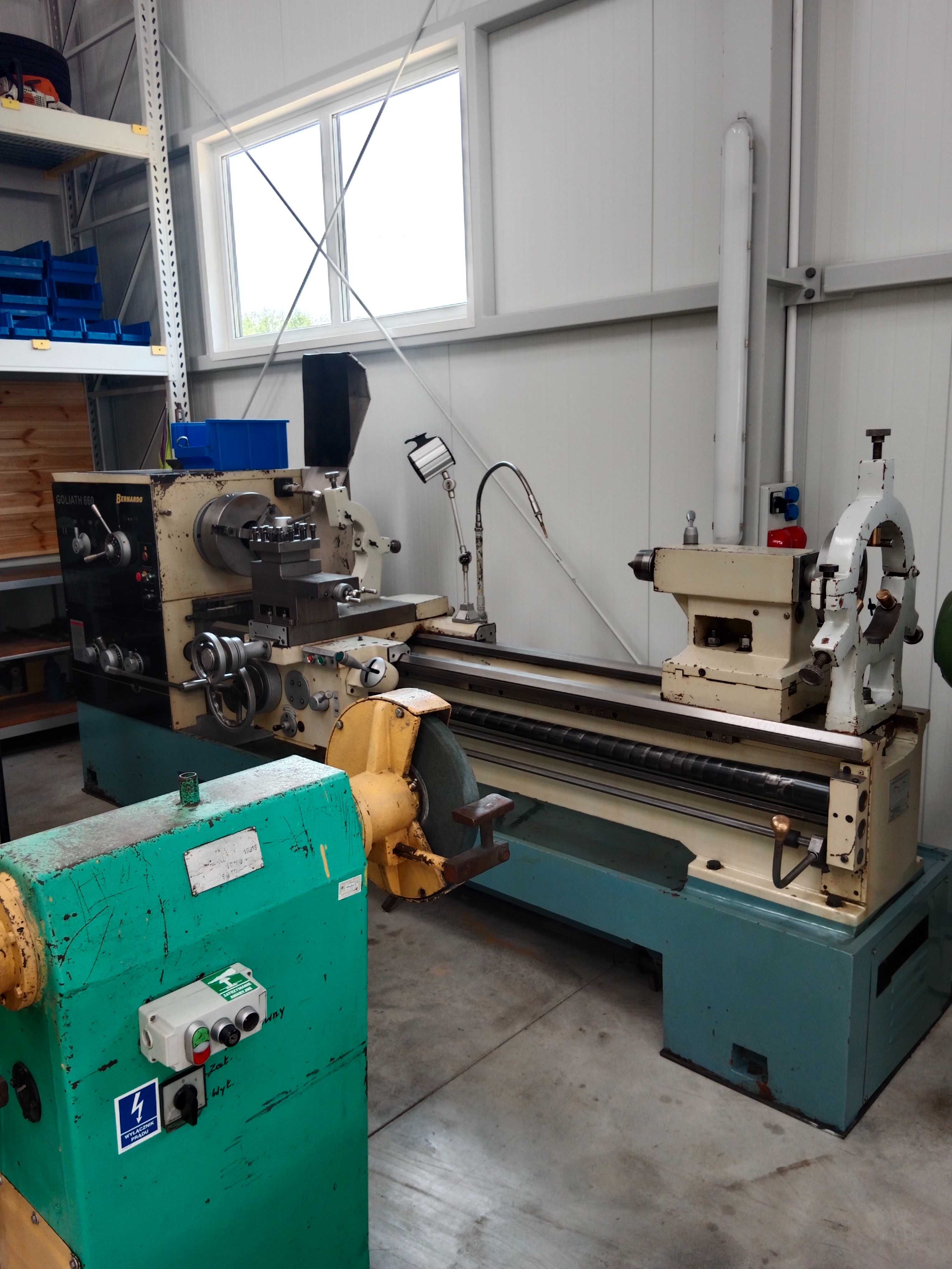 Tokarka Sprowadzona z Niemiec 2szt 660X2000 wrzeciono 115