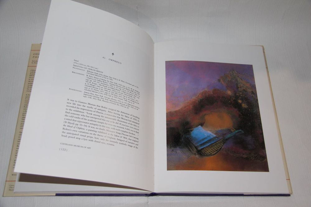 Книги об искусстве. Одилон Редон. Пастели