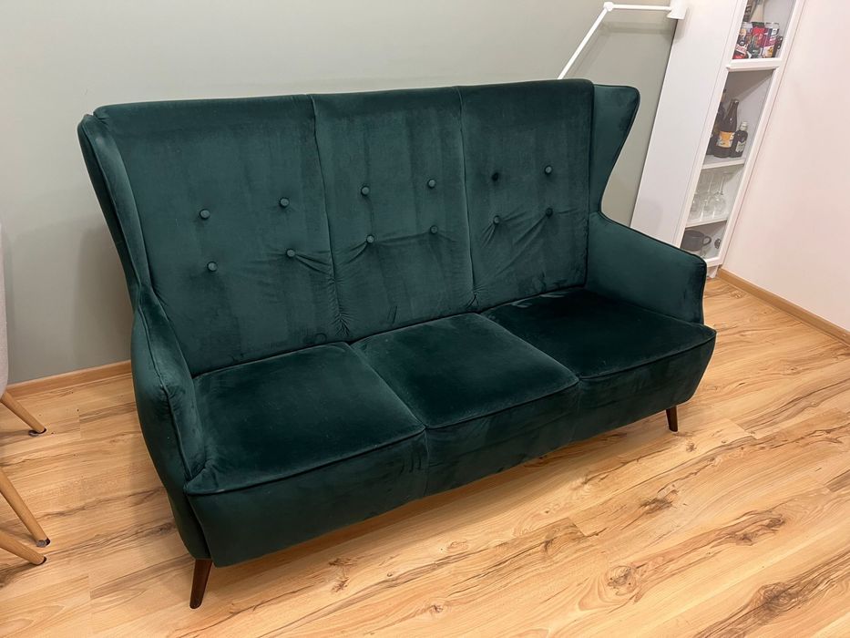 Kanapa zielona/ agata meble