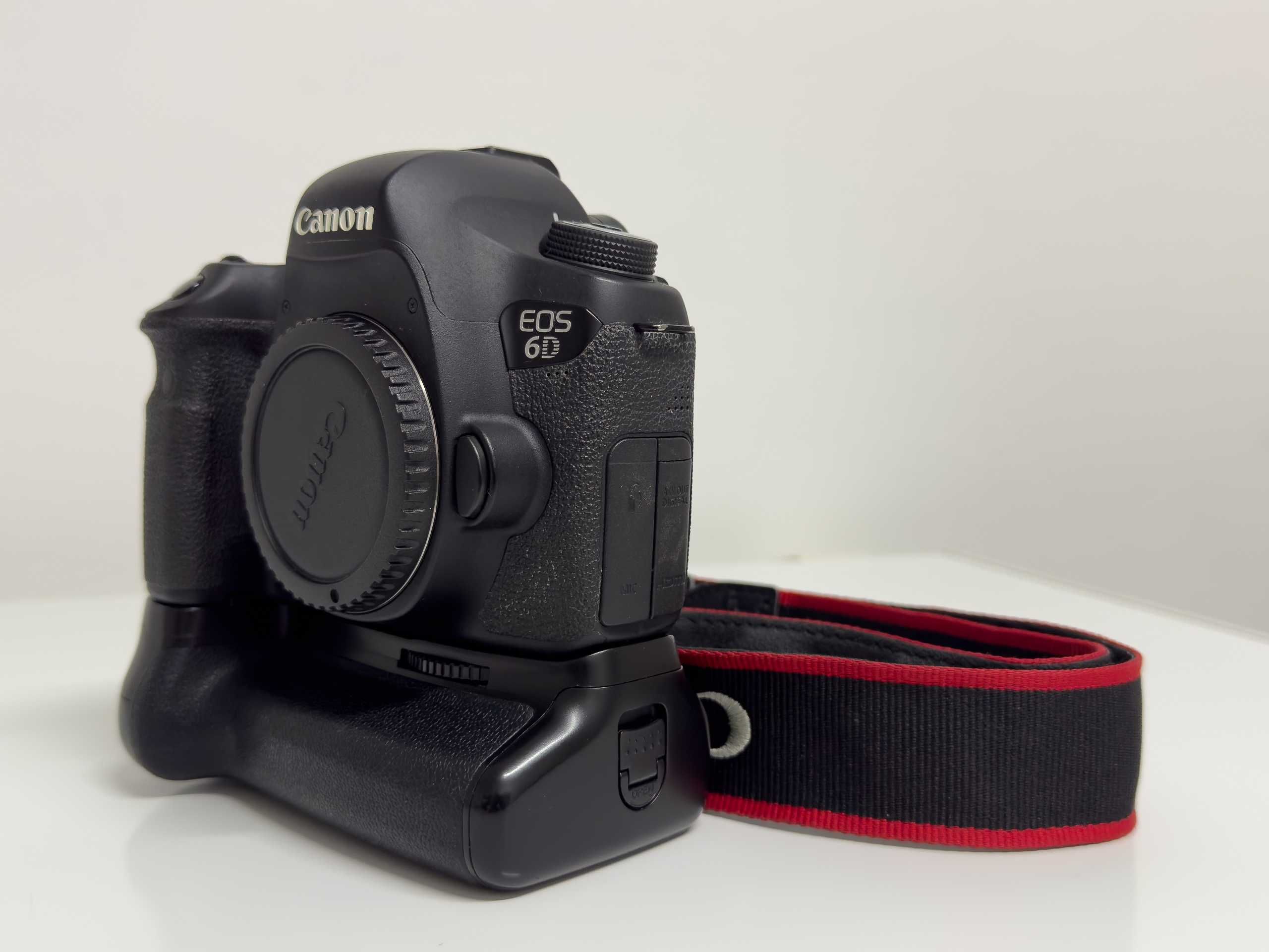Corpo Canon 6D + Grip