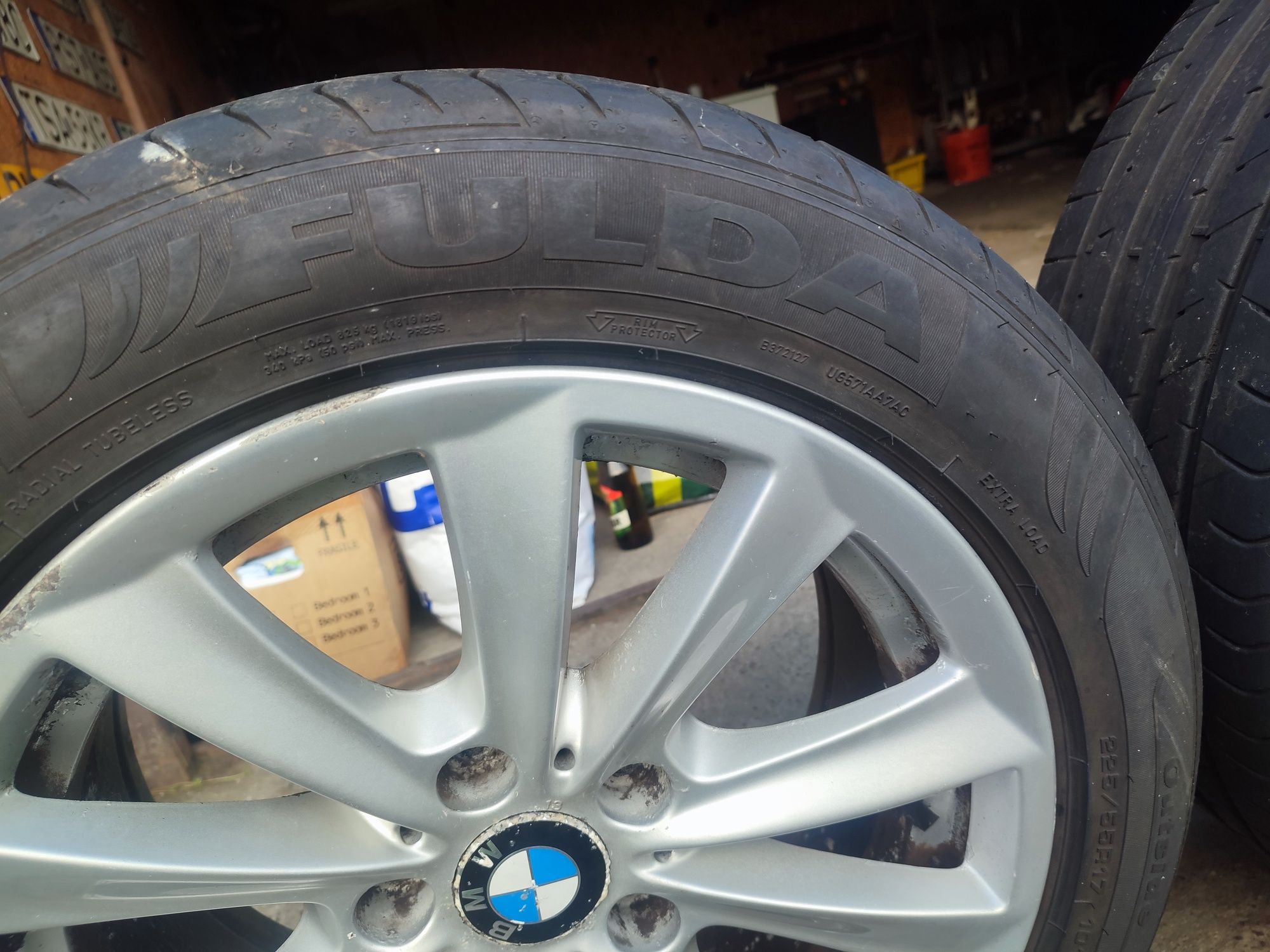 4 x opony 225/55R17 FULDA SPORTCONTROL 2 z felgami 17