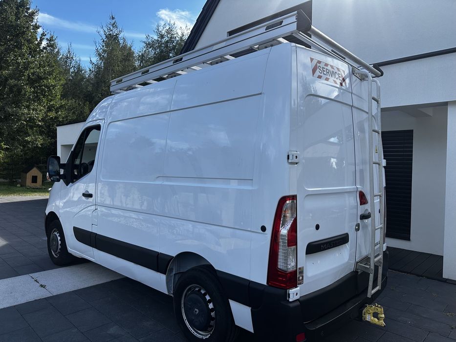 Renault MASTER L1H2 2.3 130KM EURO6  2019 rok HAK NAVI fvat23%/BEZWYPADKOWY/ bagażnik ALU/oryg.PRZEBIEG/