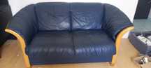 Skórzana dwuosobowa sofa Ekornes