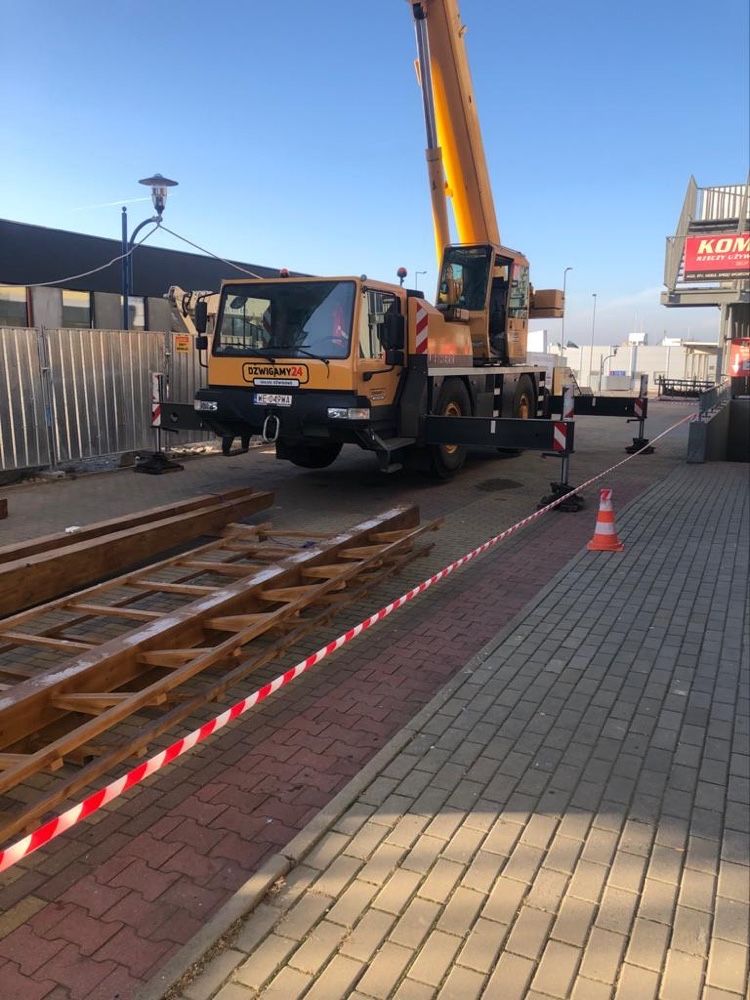 DŹWIG WYNAJEM 25-110 TON Polkowice-Lubin-Głogów