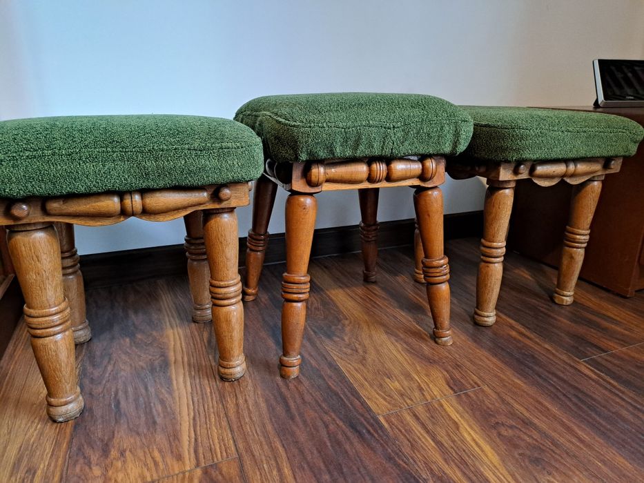 Taboret ozdobny 3 sztuki