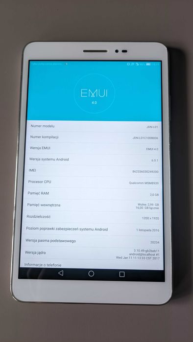 Tablet Huawei Mediapad  T2 8 Pro - 2GB RAM/16GB ROM/Android 6.0.1