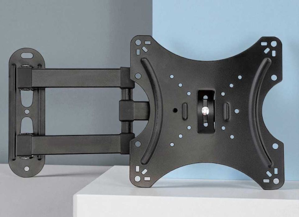 Настінне кріплення для телевізора похилий кронштейн HDL-117B 14-42"