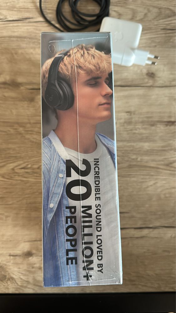 Навушники Anker SoundCore Q20i Black (нові, запаковані, безпровідні)