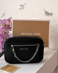 Michael Kors Jet Set Large Saffiano Leather Crossbody Bag . Оригінал