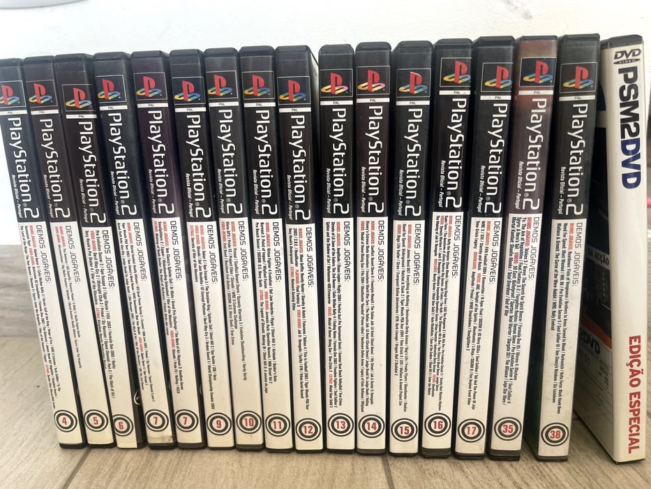 Coleção Demos Oficial Playstation 2