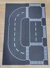 Lego City płyta  ulica skrzyżowanie zakręt