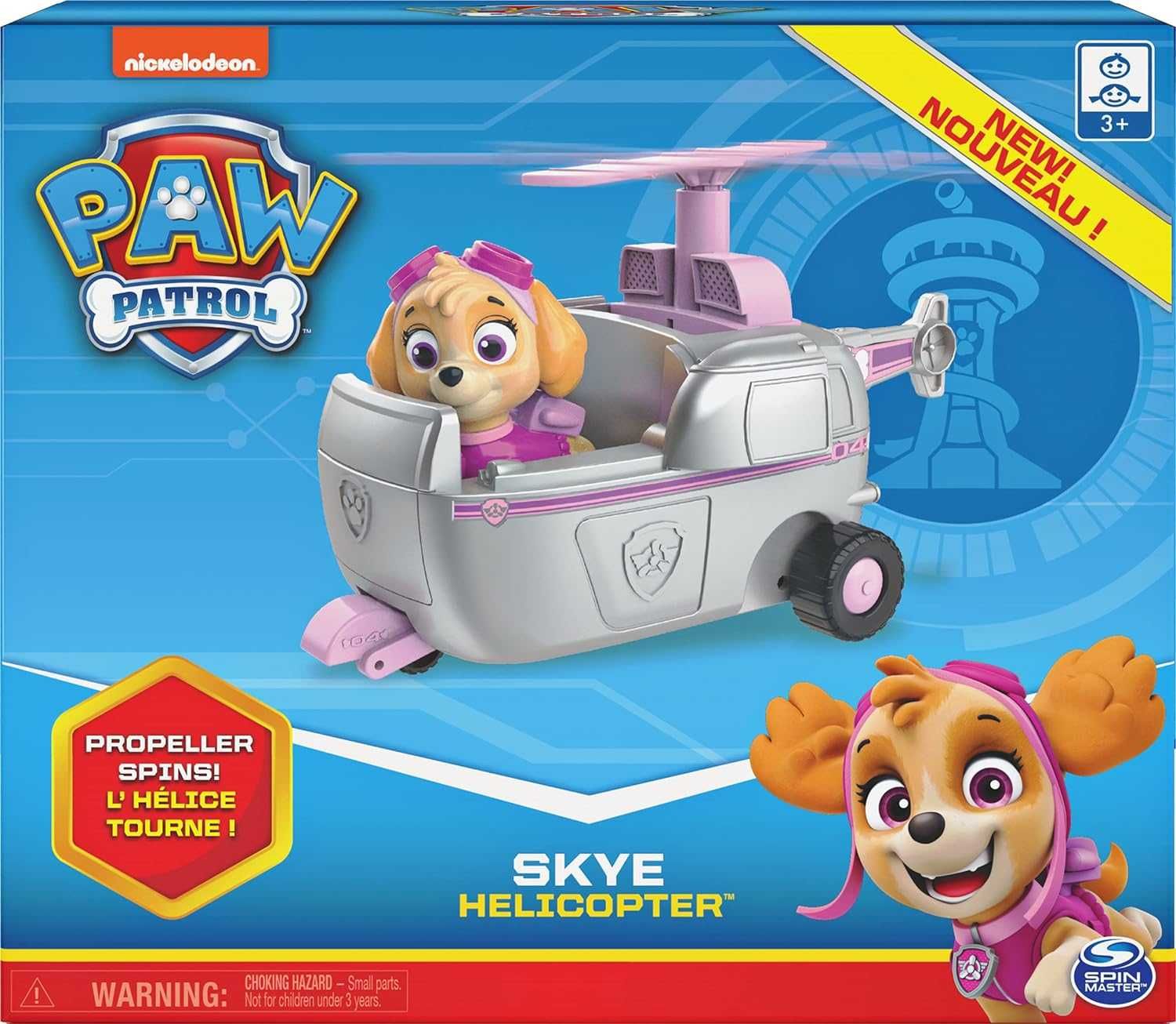 Щенячий Патруль Спасательный вертолет и фигурка Скай. Paw Patrol Skye