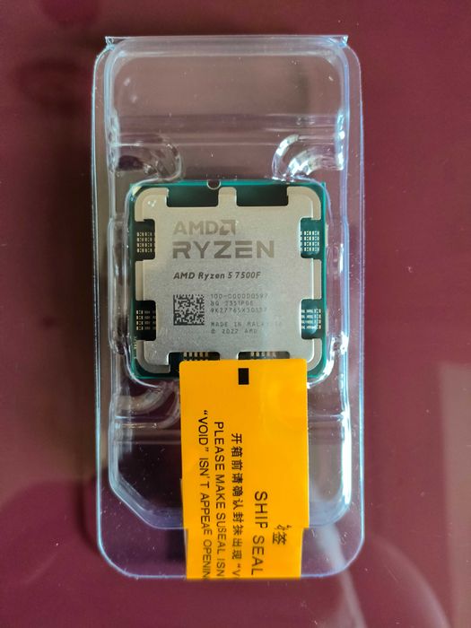 AMD Ryzen 5 7500F 3.7/5.0GHz Новый