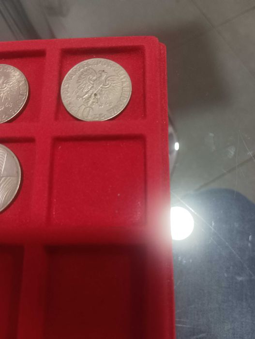 Moedas antigas da Polónia