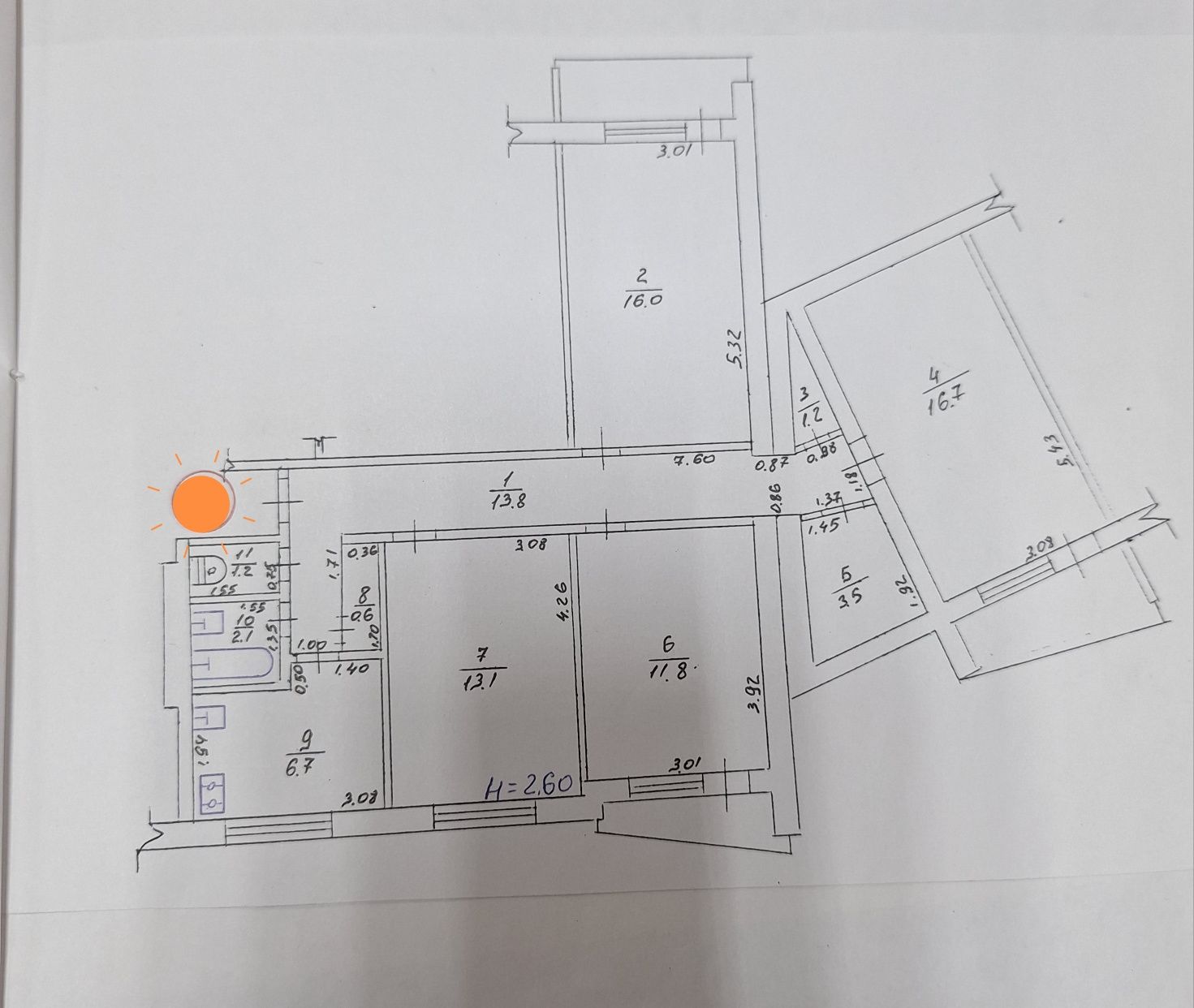 LS8 Продам 4 комнатную квартиру Алексеевка.