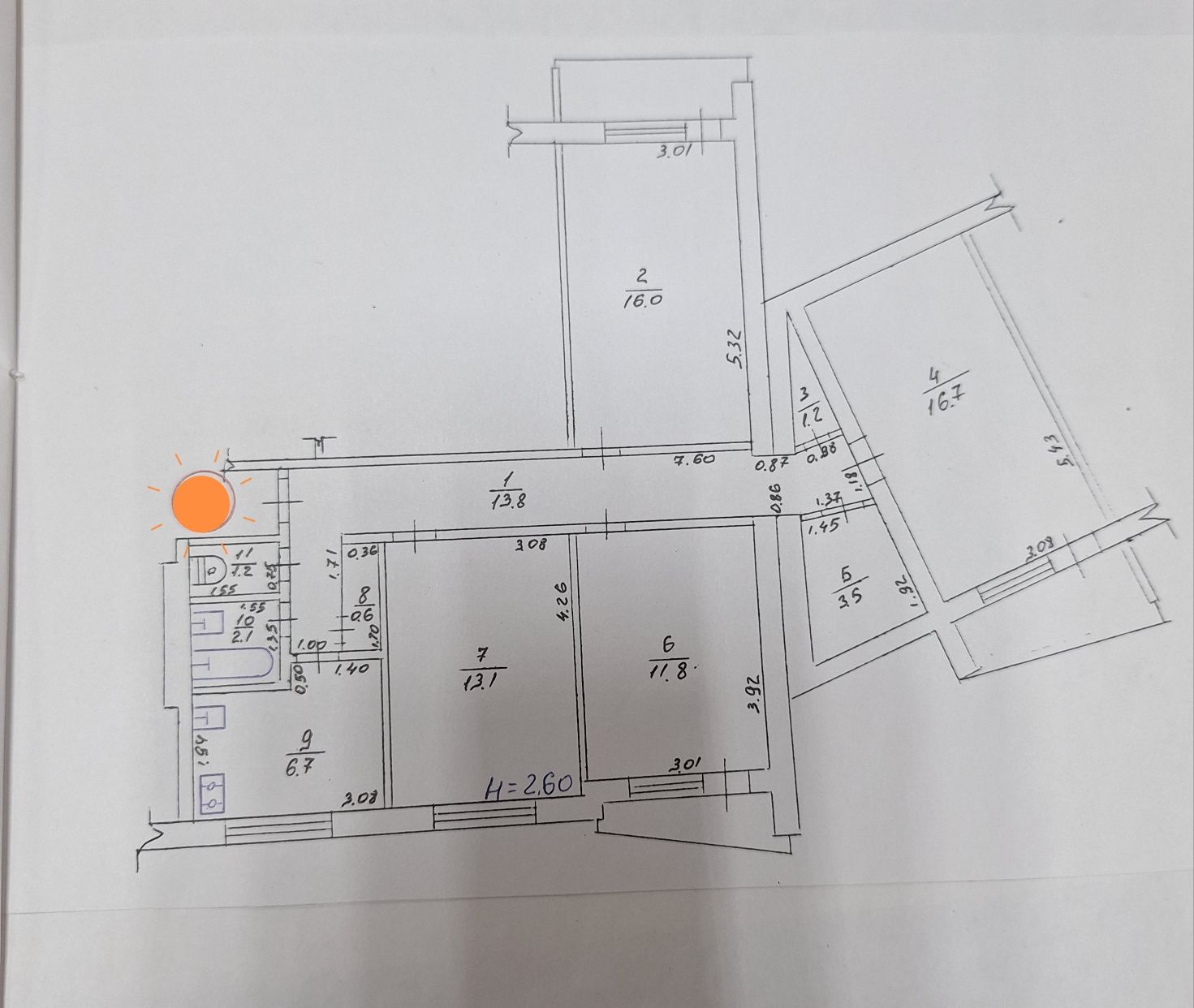 LS8 Продам 4 комнатную квартиру Алексеевка.