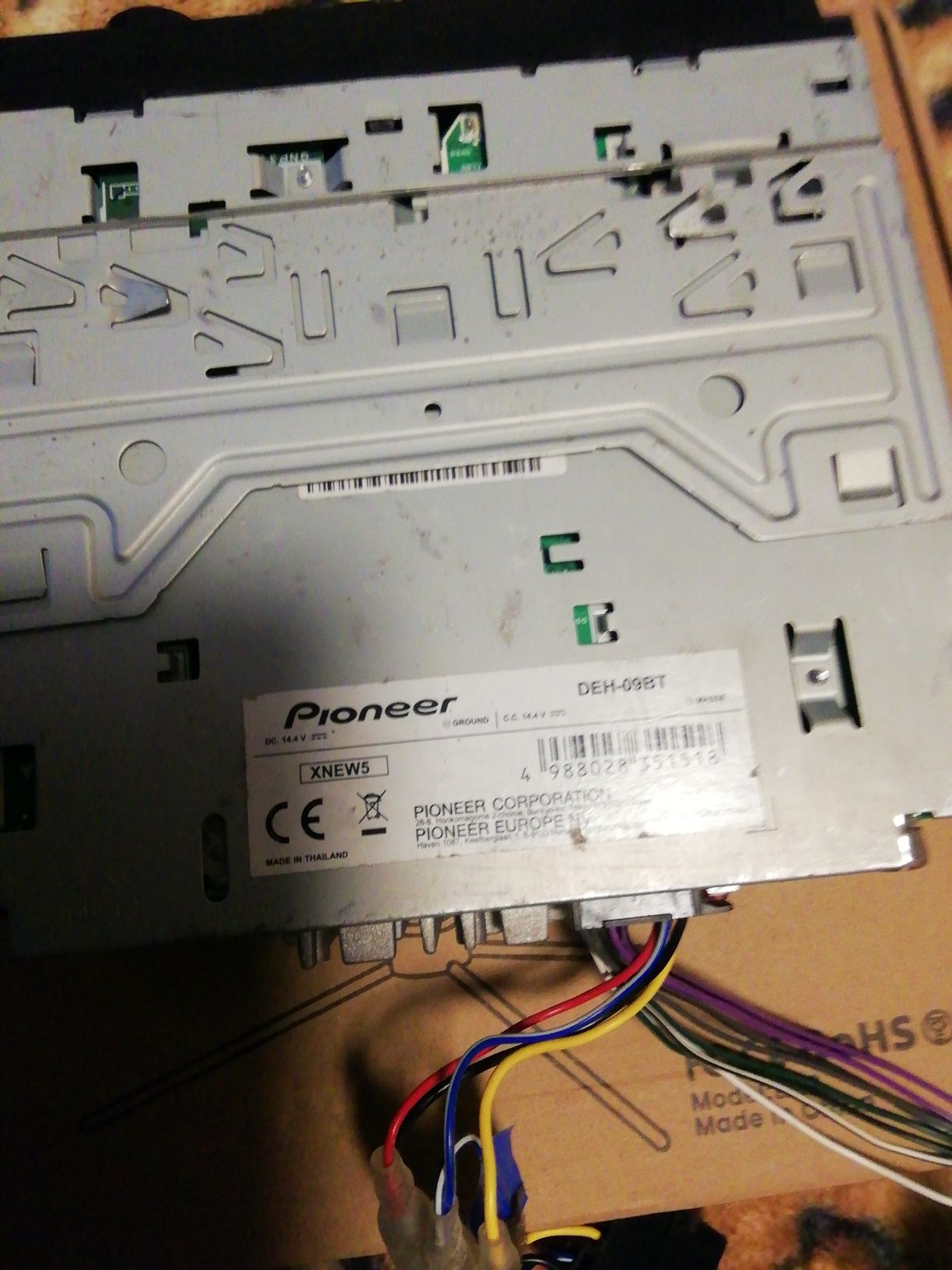 Продам Pioneer deh09bt
