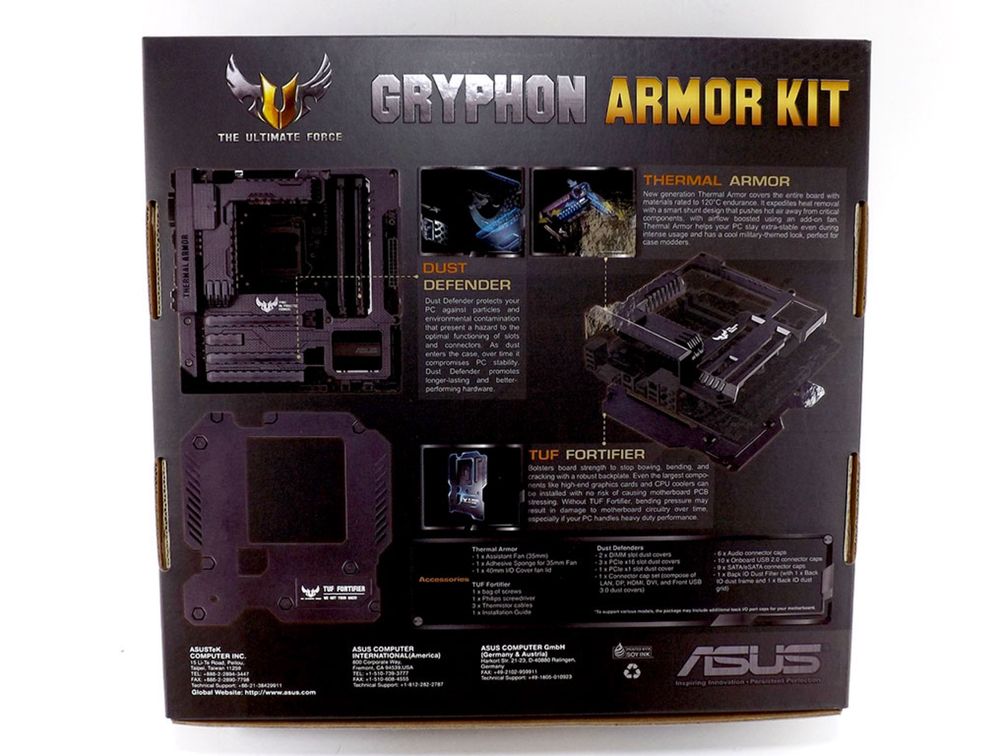 Asus armor kit gryphon z87