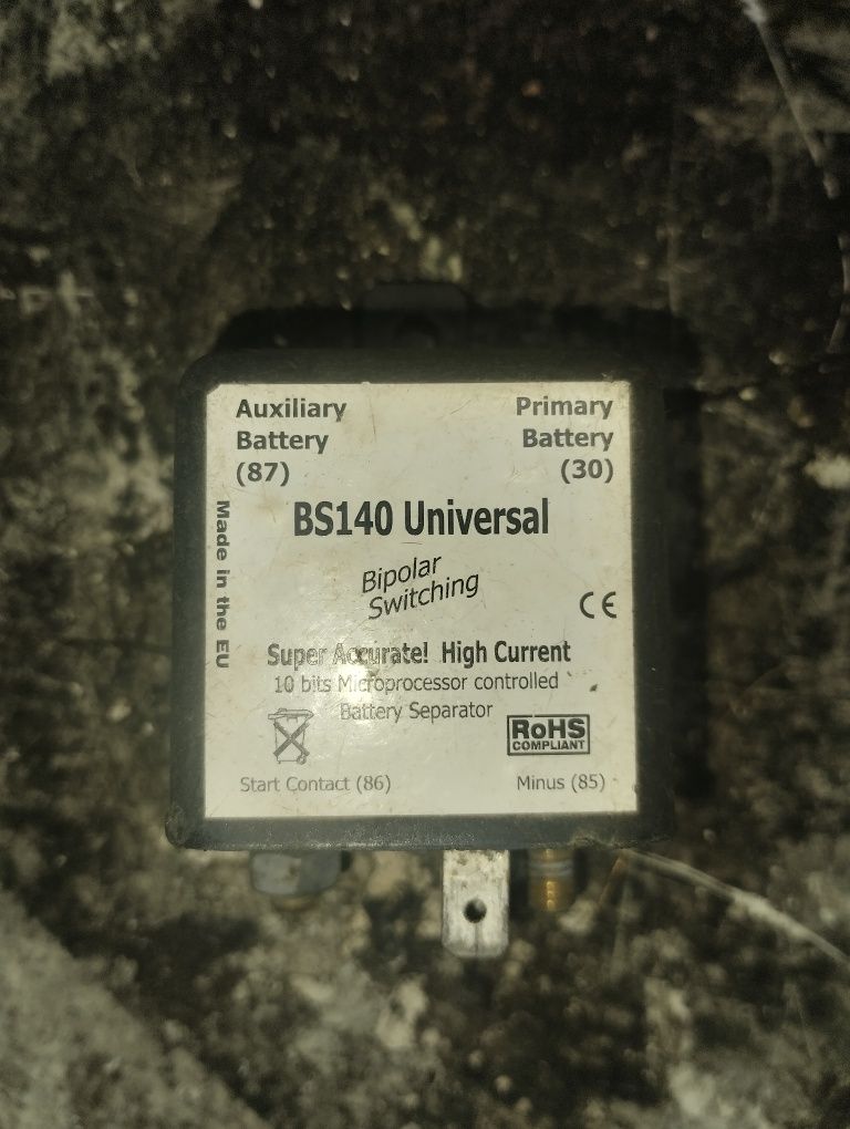 Реле відключення другого акумулятора BS140 universal