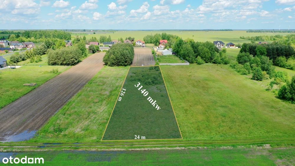 Działka z warunkami zabudowy w Kłobucku