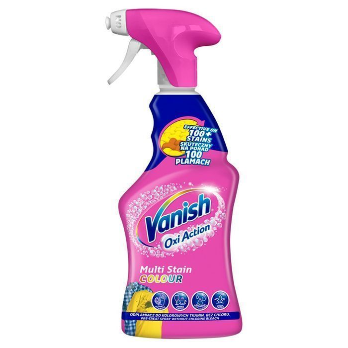 Vanish Oxi Action - Spray Odplamiacz Do Kolorowych Tkanin 500ml