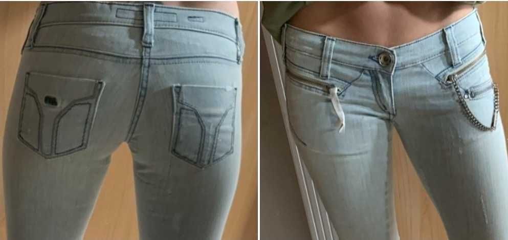 Calças de ganga elástica Tam.30 Sexy Original Miss Sixty  Radio