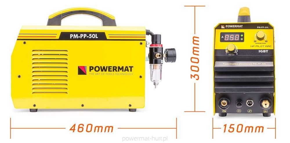 Przecinarka plazmowa 50A (IGBT) PM-PP-50L