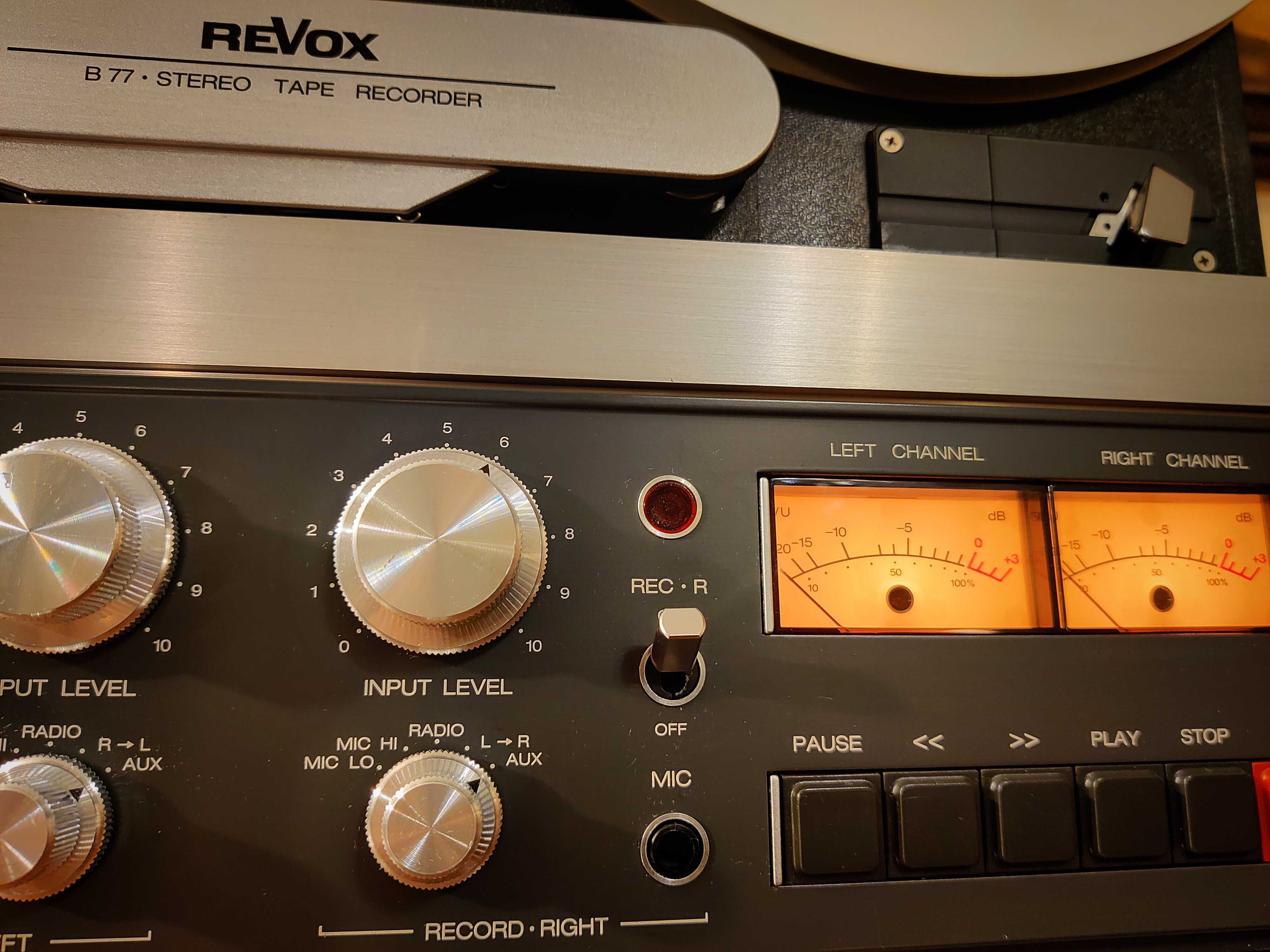 Revox B77 MK1 2Track magnetofon szpulowy