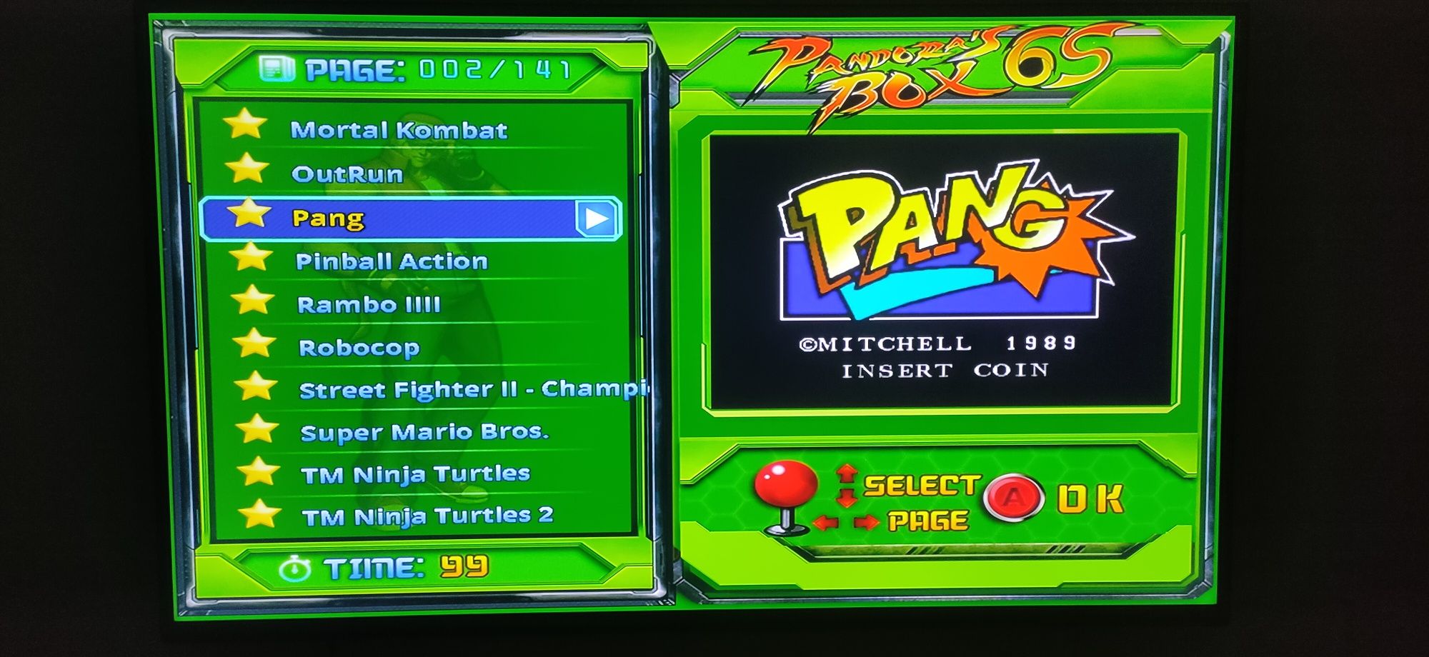 Consola Jogos Retro Pandora Box 6S