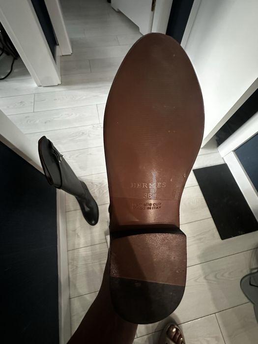 Kozaki wciagane skora naturalna 38 nowe