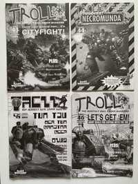Warhammer: TROLL Magazine nr: 43, 44, 45, 46, oldhammer