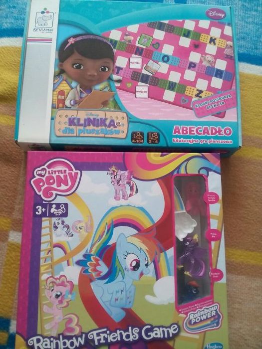 Puzzle gry pony dr dosia swinka peppa