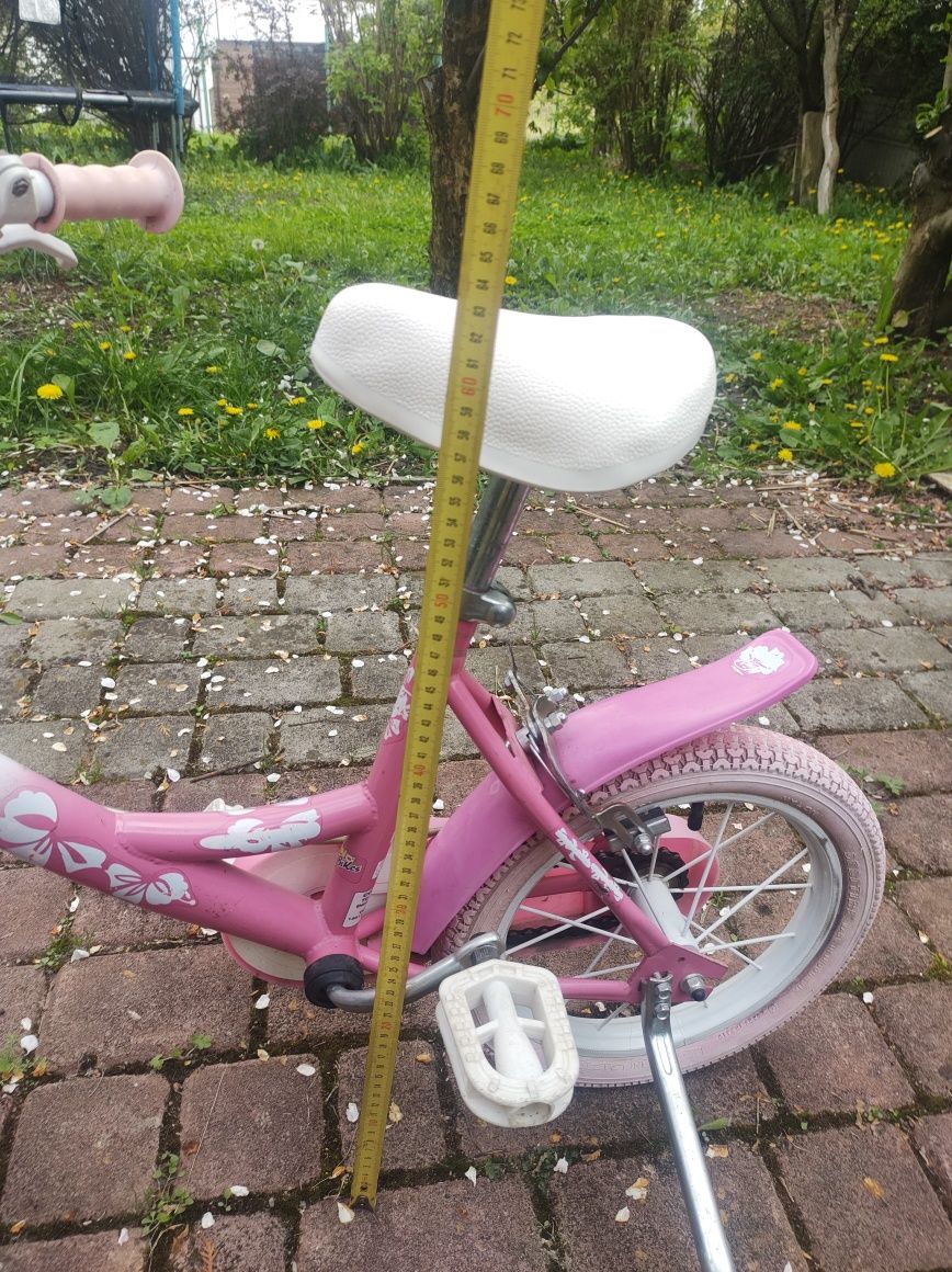 Велосипед 3 х колесний дитячий 14 дюймів для дівчинки