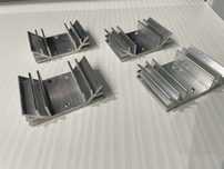 radiator aluminiowy - zestaw 4szt