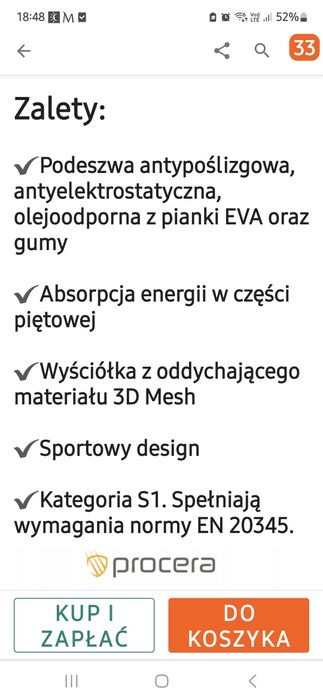 Buty robocze BHP 45 oddychające przewiewne