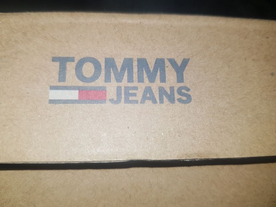 Buty damskie trapery czarne Tommy Hilfiger