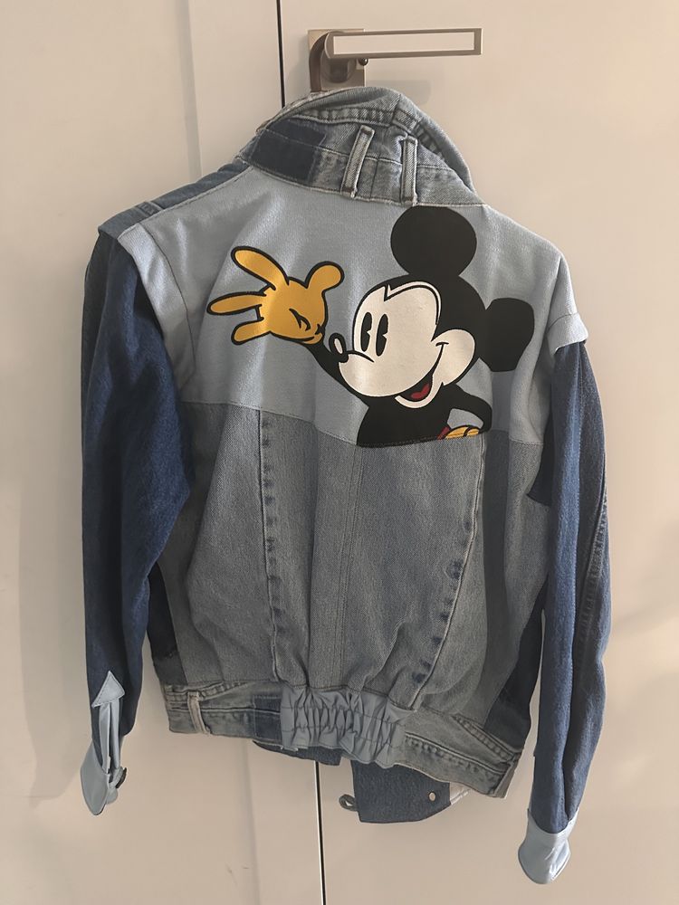 Desigual kurtka jeansowa Mickey Mouse