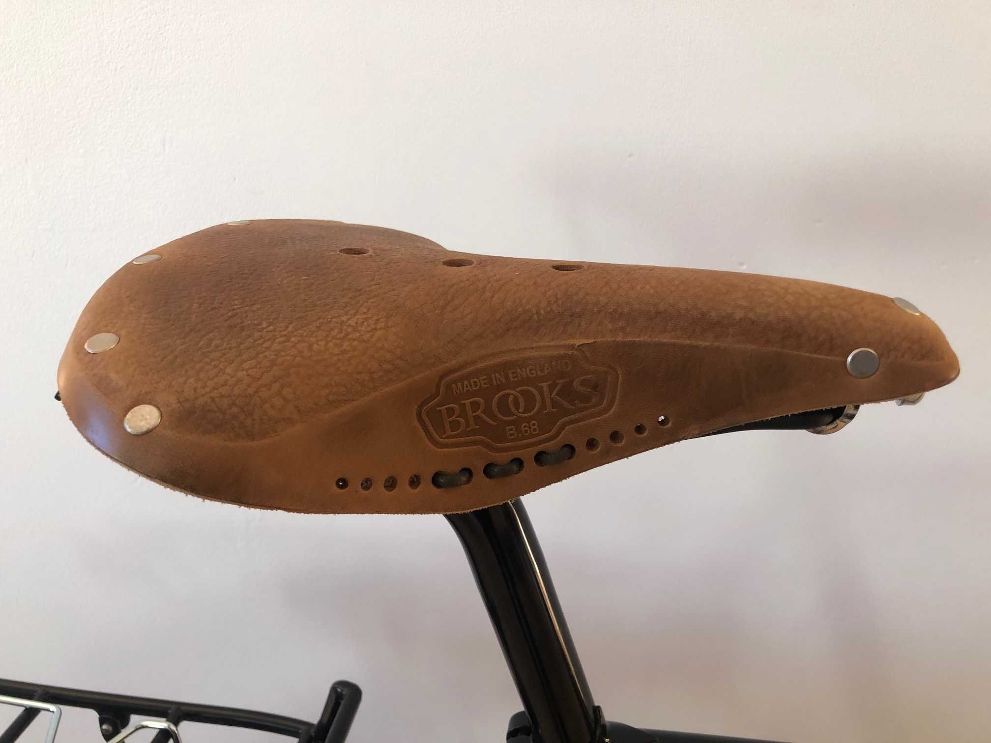 rama z Roweru Miejski AMSLER 52cm S Swiss Retro Brooks Sram g8 vintage