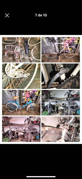 Lote bicicletas corrida raleigh chopper pasteleiras bmx gt