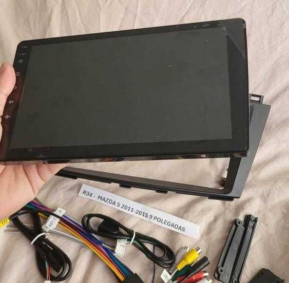R34 - Auto Rádios MAZDA 5 2011 a 2015 9 POLEGADAS  android