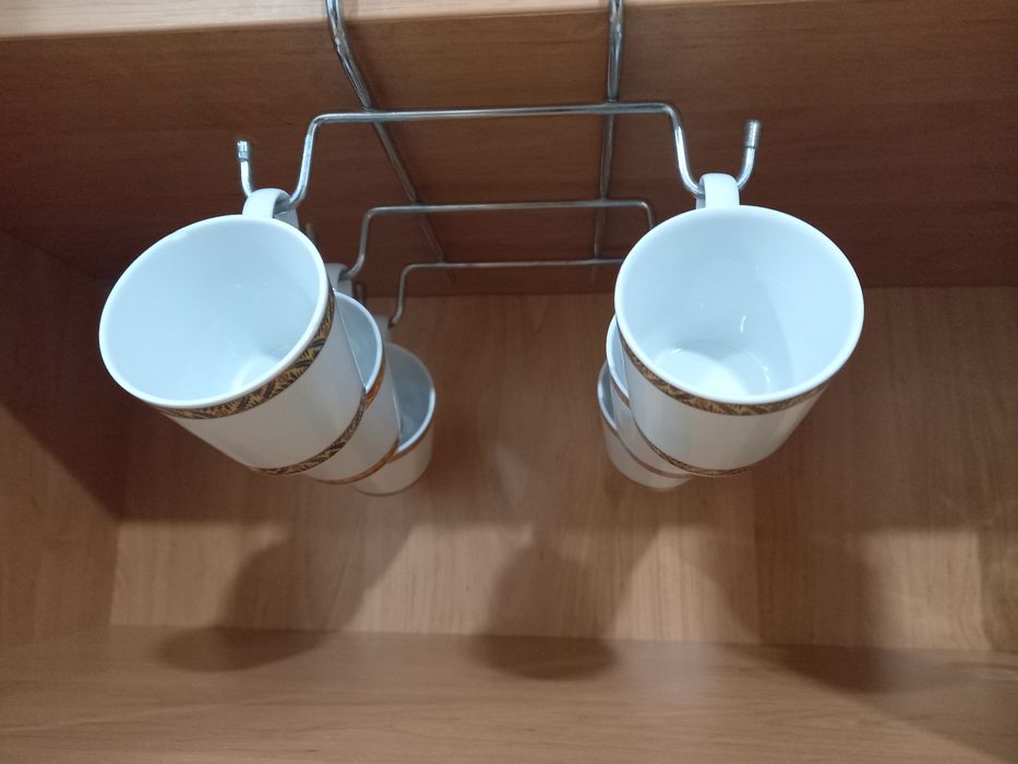 Suporte inox chávenas