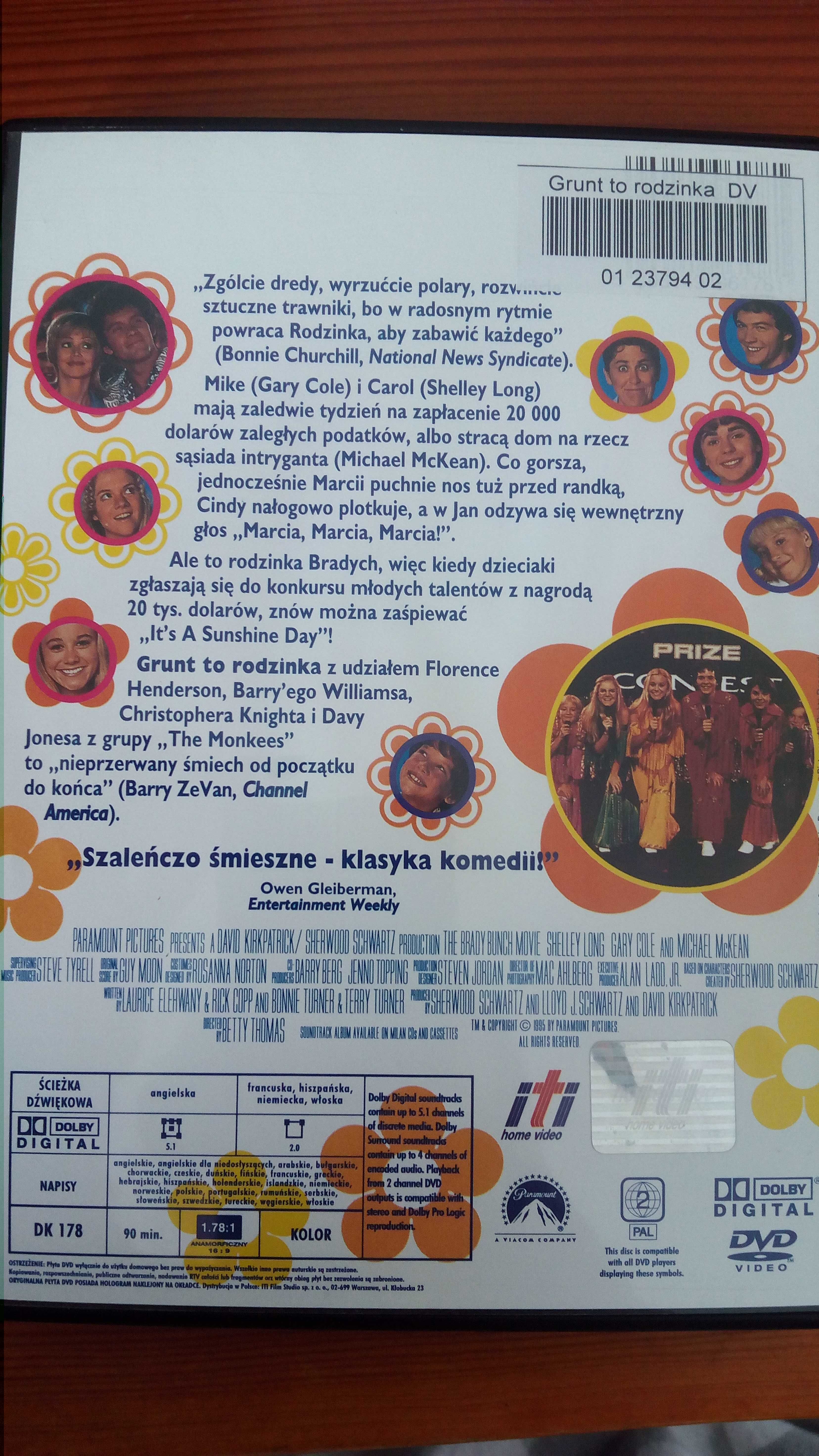 Grunt to rodzinka, DVD, 1995, napisy polskie