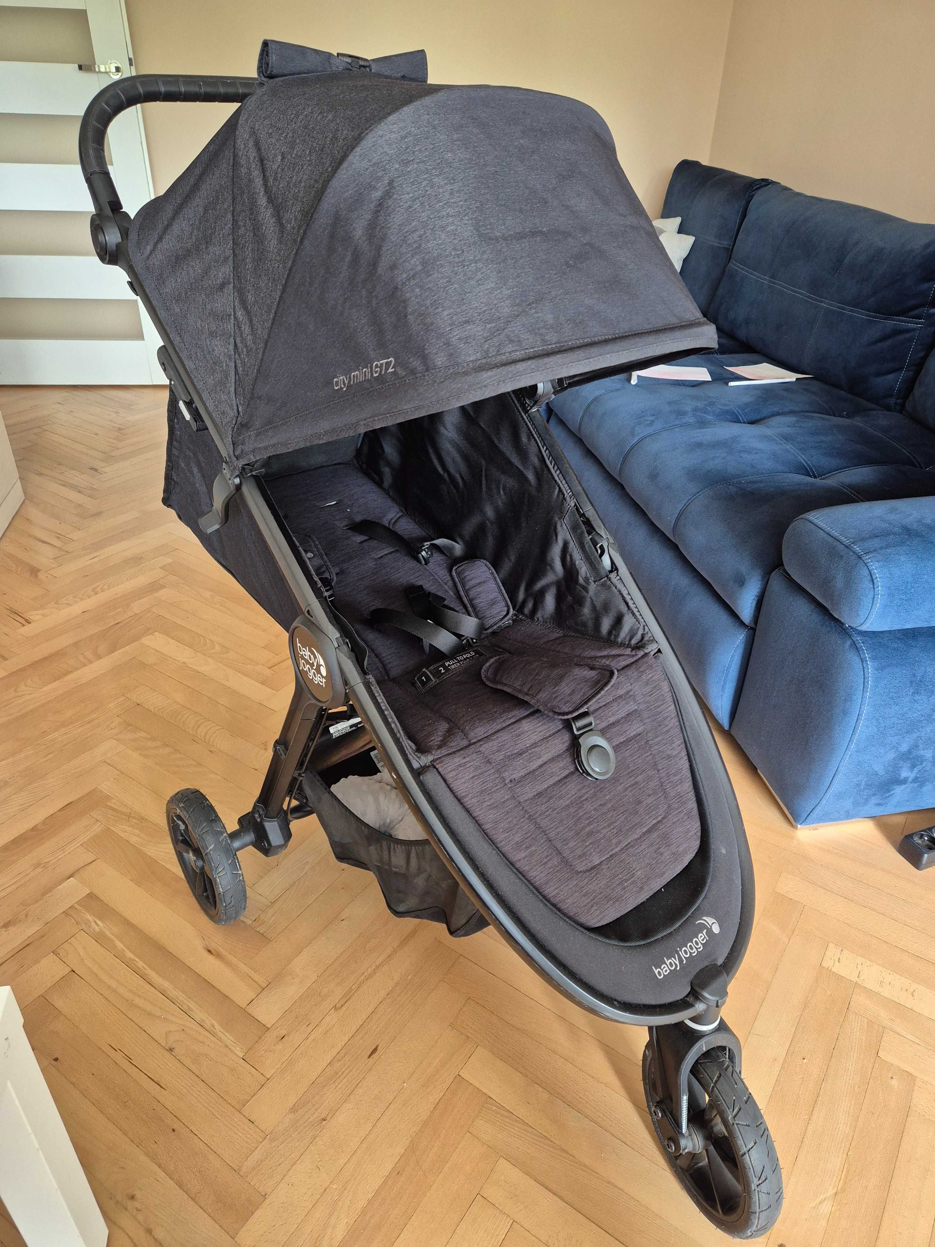 Wózek spacerówka Baby Jogger City Mini GT2 ~ czarny