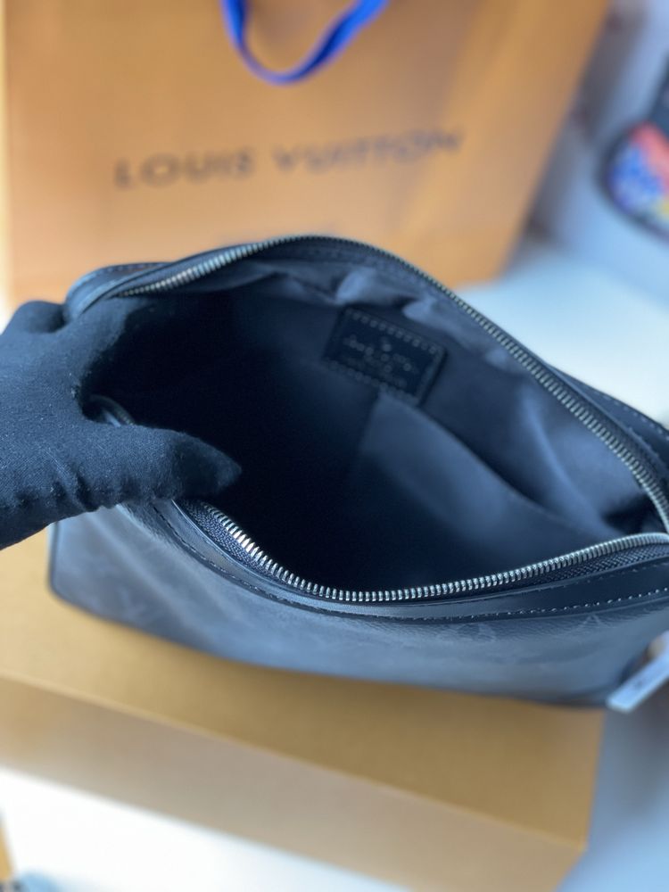 Стильна чоловіча мужская сумка Louis Vuitton Луі Вітон