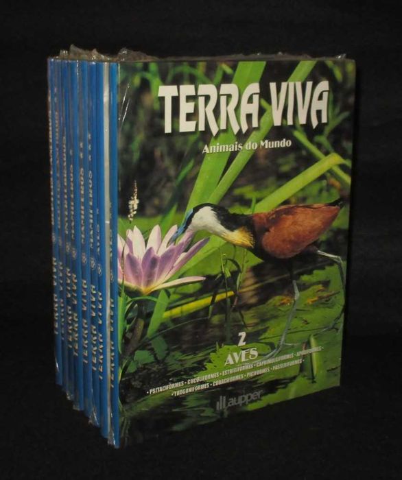 Livro​s Colecção Terra Viva Animais do Mundo Aupper